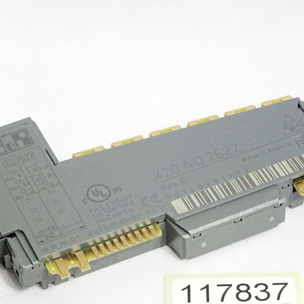 B&R X20AO2622 Rev.I0 X20 AO 2622 Analoges Ausgangsmodul