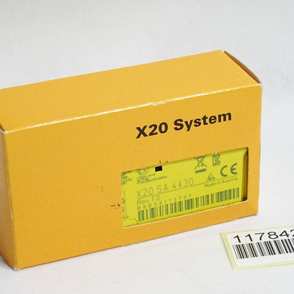 B&R X20SA4430 Rev.F0 X20 SA 4430 analoges Eingangsmodul / Neu OVP - Maranos.de