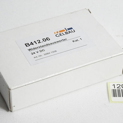 Gelbau B412.06 Widerstandsauswerter 24VDC 30B4.1206 15ms / Neu OVP - Maranos.de