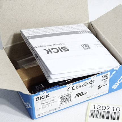 Sick Reflexions-Lichttaster 6052379 WT100-2P3419 / Neu OVP