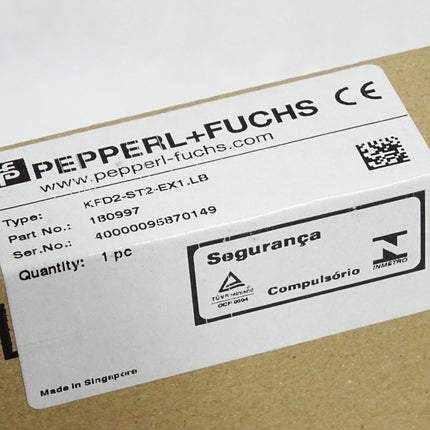 Pepperl+Fuchs 180997 Schaltverstärker KFD2-ST2-Ex1.LB / Neu OVP versiegelt - Maranos.de