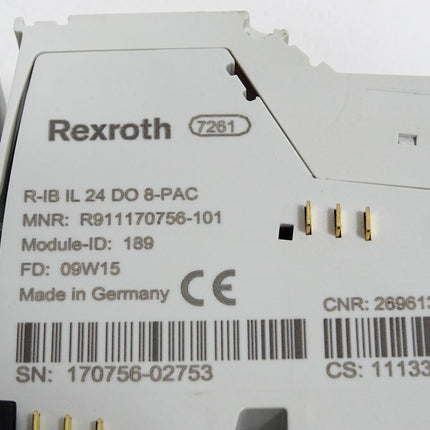 Rexroth R911170756-101 Interface Module R-IB IL 24 DO 8-PAC - Maranos.de