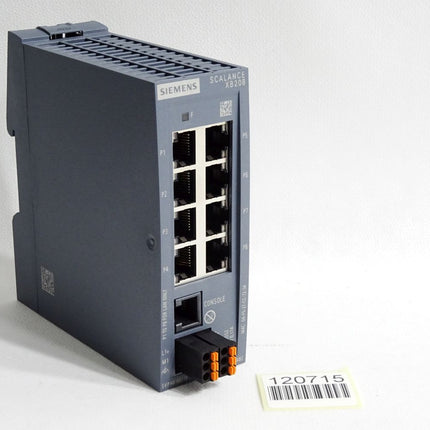 Siemens Scalance XB208 Ethernet Switch 6GK5208-0BA00-2AB2 / Neuwertig - Maranos.de