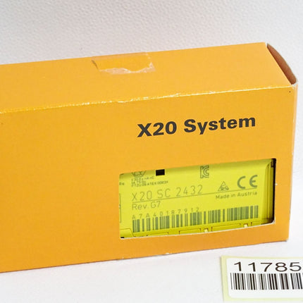B&R X20SC2432 Rev.G7 X20 SC 2432 Digitales Mischmodul / Neuwertig OVP - Maranos.de