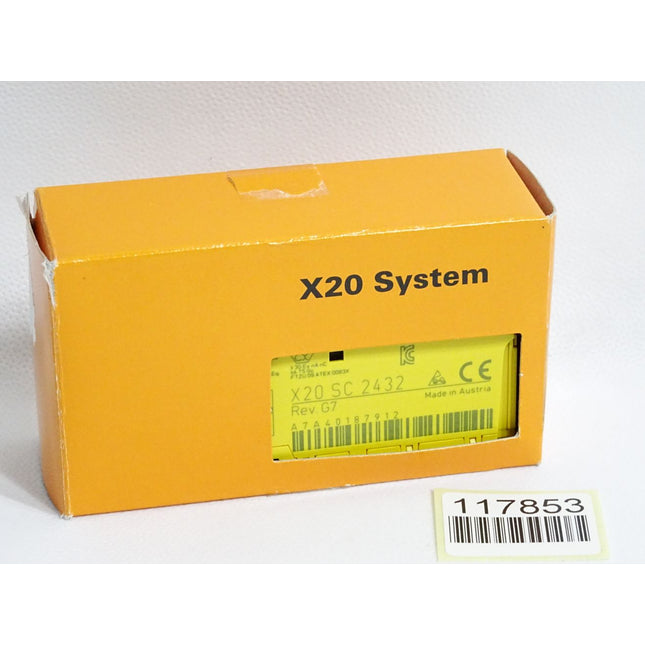 B&R X20SC2432 Rev.G7 X20 SC 2432 Digitales Mischmodul / Neuwertig OVP
