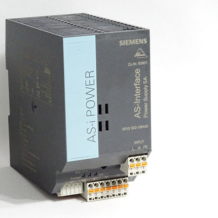Siemens AS-Interface Power Supply 5A 3RX9502-0BA00 / Neuwertig