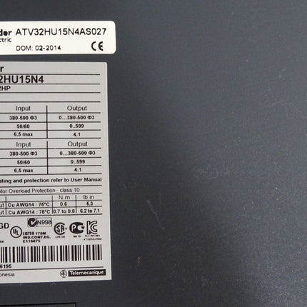 Schneider Altivar ATV32HU15N4 1.5kW Frequenzumrichter - Maranos.de