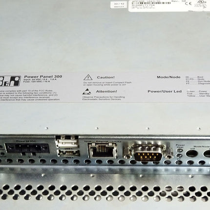 B&R 4PP320.1043-31 Rev.G0 Power Panel PP320
