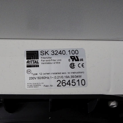 Rittal Schaltschrank AX1114.000 B1000xH1400xT300mm Lüfter SK3240.100 Neuwertig