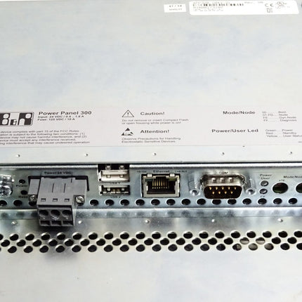 B&R 4PP320.1043-31 Rev.H0 Power Panel PP320