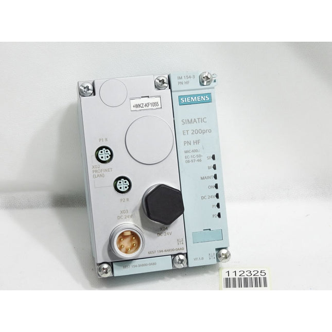 Siemens ET200 PRO IM 154-3 PN 6ES7154-3AB00-0AB0 + 6ES7194-4AK00-0AA0 - Maranos.de