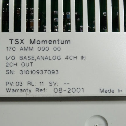 Schneider Electric TSX Mometum 170AMM09000 analog/digital E/A-Einheit - Maranos.de