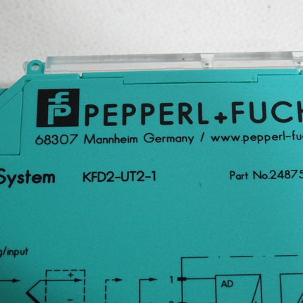 Pepperl+Fuchs 248759 KFD2-UT2-1 Universeller Temperaturmessumformer