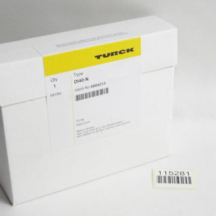 Turck 6884213 DI40-N 4-Kanal-Eingangsmodul Digital / Neu OVP versiegelt - Maranos.de