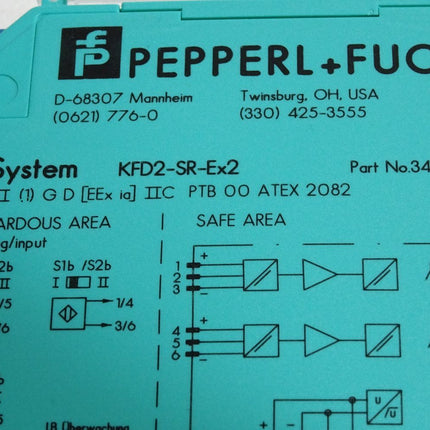 Pepperl+Fuchs 34784 KFD2-SR-Ex2 Schaltverstärker
