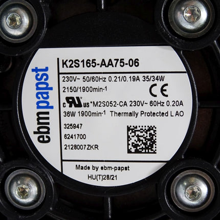 Rittal Filterlüfter SK3240.100 + ebmpapst K2S165-AA75-06 / Neuwertig