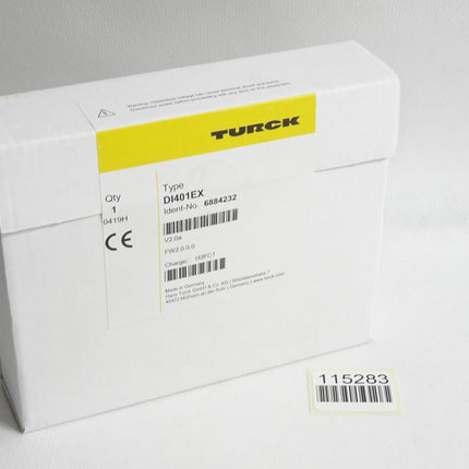 Turck 6884232 DI401Ex 4-Kanal-Eingangsmodul Digital / Neu OVP versiegelt - Maranos.de