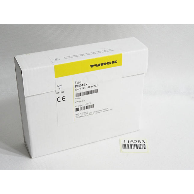 Turck 6884232 DI401Ex 4-Kanal-Eingangsmodul Digital / Neu OVP versiegelt - Maranos.de