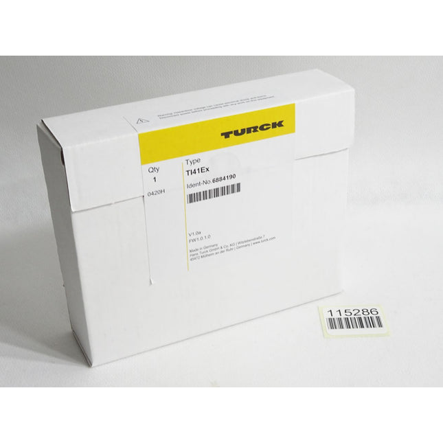 Turck TI41Ex 6884190 4-Kanal-Temperatureingangsmodul/ Neu OVP versiegelt - Maranos.de