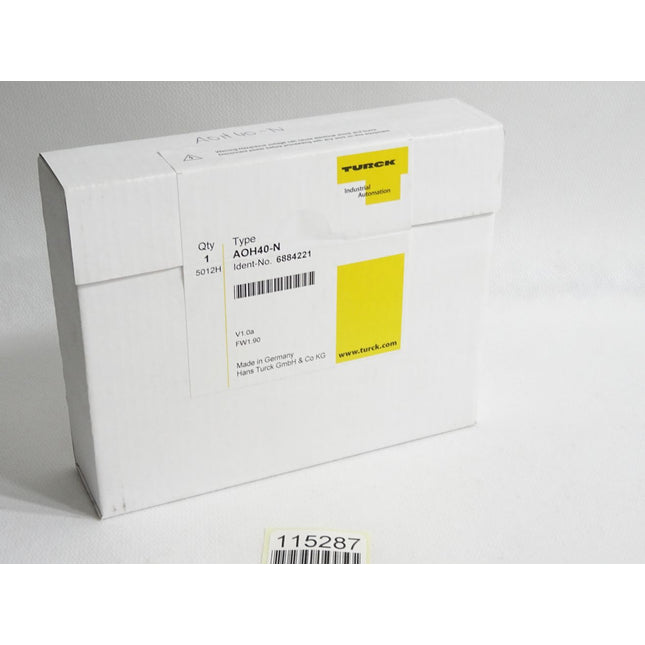 Turck AOH40-N 6884221 4-Kanal-Ausgangsmodul analog HART / Neu OVP versiegelt - Maranos.de