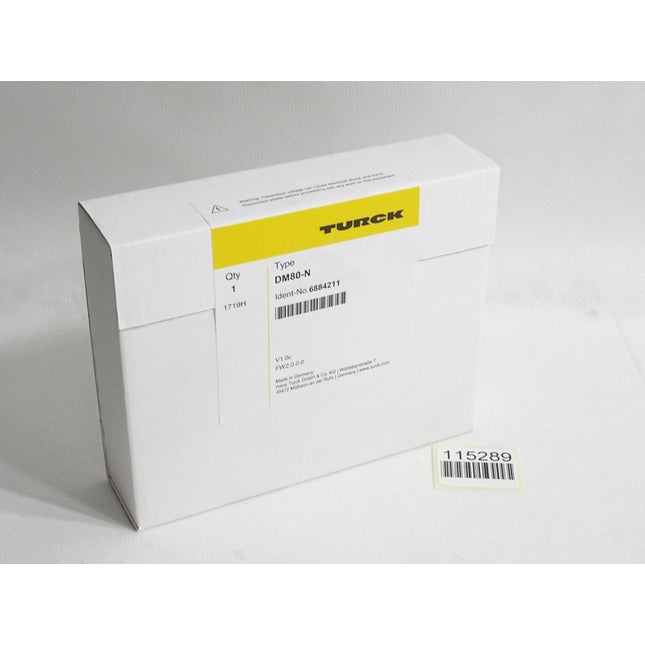 Turck DM80-N 6884211 8-Kanal Ein-/Ausgangsmodul Digital / Neu OVP versiegelt - Maranos.de