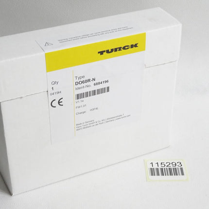 Turck DO60R-N 6884196 6-Kanal-Relaismodul / Neu OVP versiegelt - Maranos.de