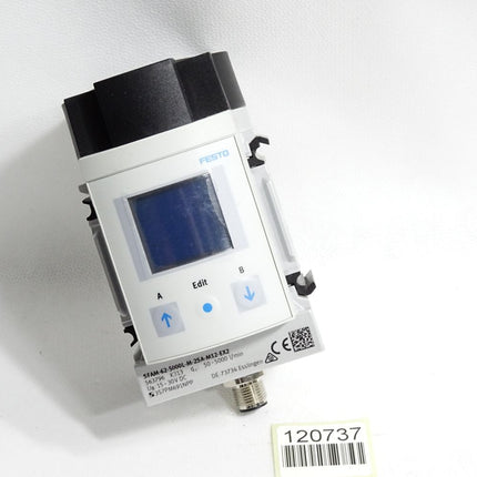 Festo Durchflusssensor 563796 SFAM-62-5000L-M-2SA-M12-EX2 / Neuwertig - Maranos.de
