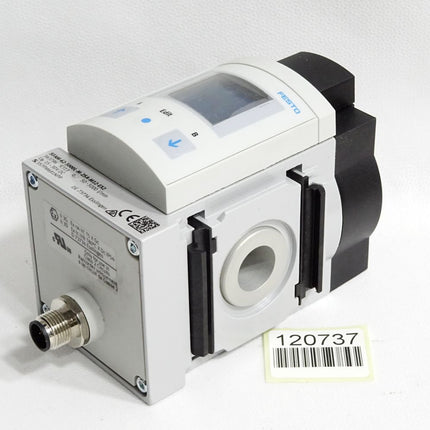 Festo Durchflusssensor 563796 SFAM-62-5000L-M-2SA-M12-EX2 / Neuwertig - Maranos.de