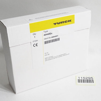 Turck AIH40Ex 6884001 4-Kanal-Eingangsmodul Analog HART / Neu OVP versiegelt - Maranos.de