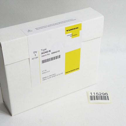 Turck AO40-N 6884218 4-Kanal-Ausgangsmodul Analog / Neu OVP versiegelt - Maranos.de