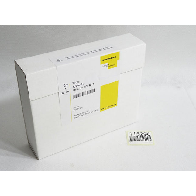 Turck AO40-N 6884218 4-Kanal-Ausgangsmodul Analog / Neu OVP versiegelt - Maranos.de