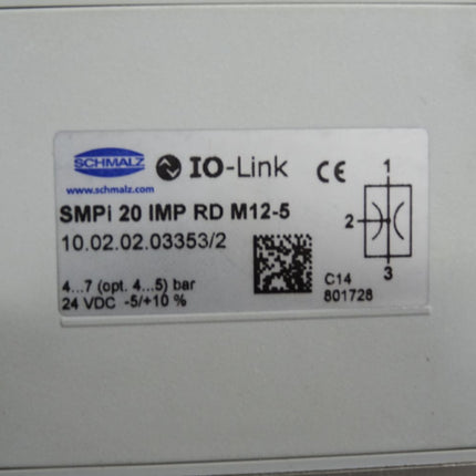 Schmalz IO-Link Kompaktejektor SMPi 20 IMP RD M12-5 / Neu OVP - Maranos.de
