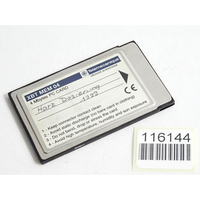 Schneider Electric Telemecanique XBTMEM04 4MB PC Card - Maranos.de