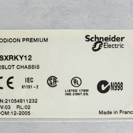 Schneider Electric Modicon premium TSXRKY12 Rack 12 slots - Maranos.de