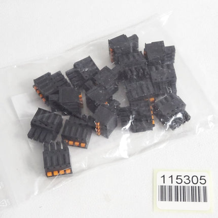 Turck 9909625 STB16-4RC/1.5-BK 4-pol. Stecker schwarz VPE=16 / Neu OVP - Maranos.de