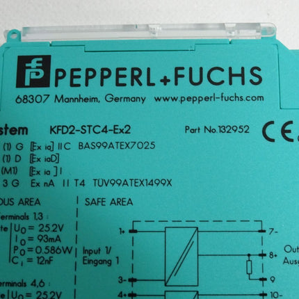 Pepperl+Fuchs 132952 KFD2-STC4-Ex2 Transmitterspeisegerät