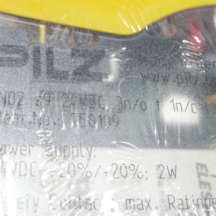 Pilz 750109 Sicherheitsschaltgerät PNOZ s9 24VDC 3 n/o t 1 n/c t / Neu OVP - Maranos.de