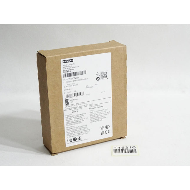Siemens Zeitrelais 0.05s…100h 3RP2505-1BW30 / Neu OVP - Maranos.de