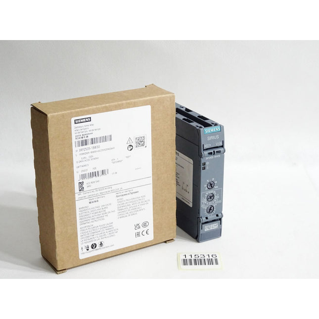 Siemens Zeitrelais 0.05s…100h 3RP2505-1BW30 / Neu OVP - Maranos.de