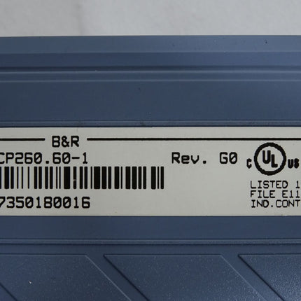 B&R 2005 Zentraleinheit 3CP260.60-1 Rev.G0