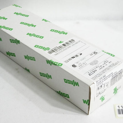 Wago 270-560 3-Leiter-Initiatorenklemme / Inhalt:50 Stück / Neu OVP versiegelt - Maranos.de