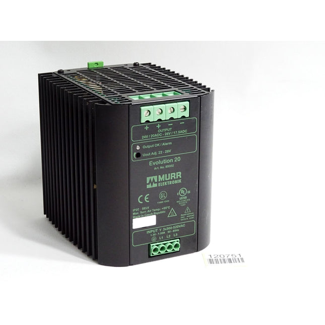 Murr Elektronik Evolution 20 Schaltnetzteil 3-phasig 85002 - Maranos.de
