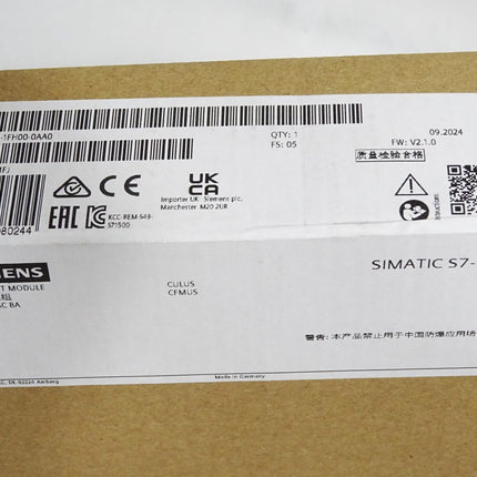 Siemens S7-1500 DI 6ES7521-1FH00-0AA0 6ES7 521-1FH00-0AA0 / Neu OVP versiegelt - Maranos.de