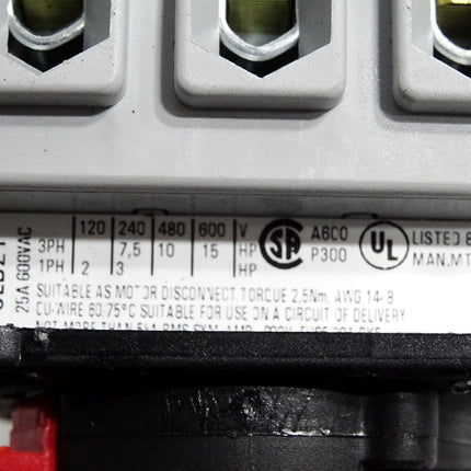 Siemens 3LD21 3LD2154-1TP51 SENTRON Lasttrennschalter / Neuwertig