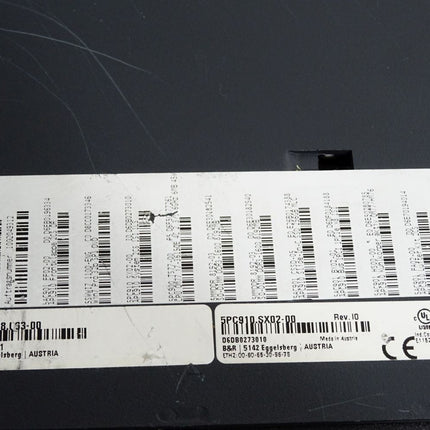 B&R 5PC910.SX02-00 Rev.I0 APC910 Systemeinheit