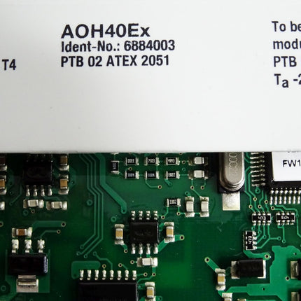 Turck AOH40Ex 6884003 4-Kanal-Ausgangsmodul Analog HART / Neuwertig - Maranos.de