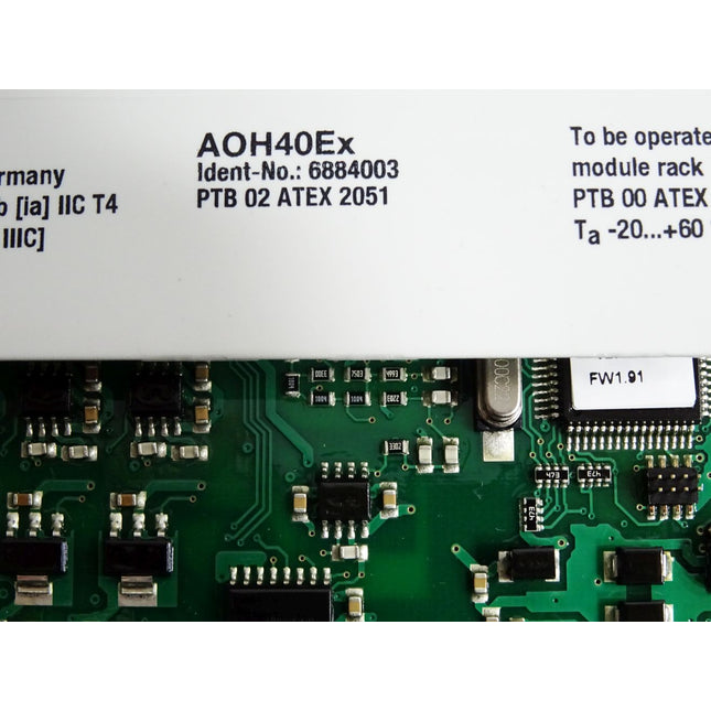 Turck AOH40Ex 6884003 4-Kanal-Ausgangsmodul Analog HART / Neuwertig - Maranos.de