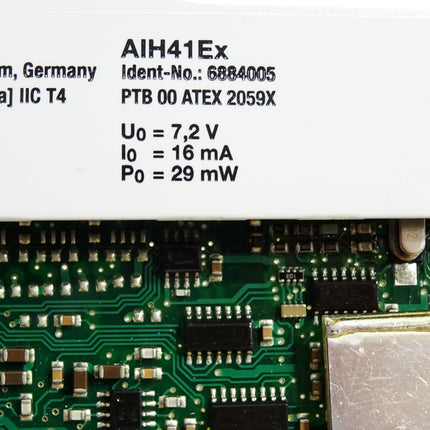 Turck AIH41Ex 6884005 4-Kanal-Eingangsmodul Analog HART / Neuwertig - Maranos.de
