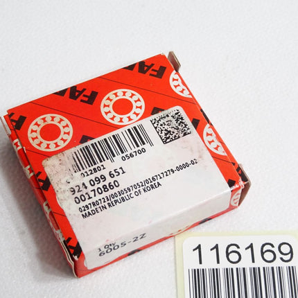 FAG 6005-2Z / Neu OVP - Maranos.de