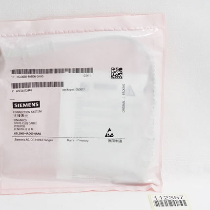 Siemens Sinamics Drive-Cliq Kabel 0.16m 6SL3060-4AD00-0AA0 / Neu OVP - Maranos.de